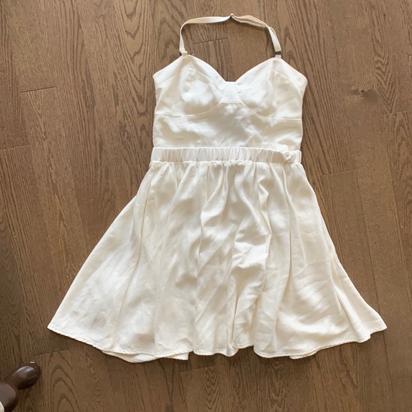 White aritizia dress